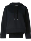 Cedric Charlier Basic Hoodie In Blue