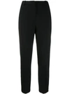 PINKO SKINNY FIT CROPPED TROUSERS