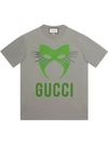 GUCCI GUCCI MANIFESTO OVERSIZE T-SHIRT