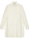 GUCCI OVERSIZE STRIPED COTTON SHIRT