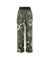 MONCLER Floral Silk Wide-Leg Pants