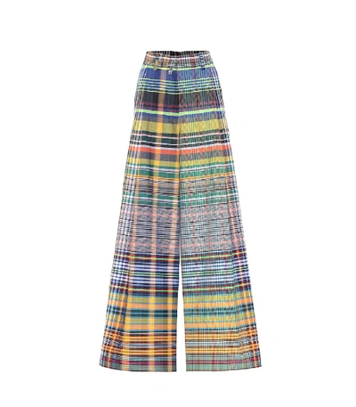 【DRIES VAN NOTEN】Printed high-rise ワイドレッグパンツ DRIES VAN NOTEN】Printed high-rise ワイドレッグパンツ