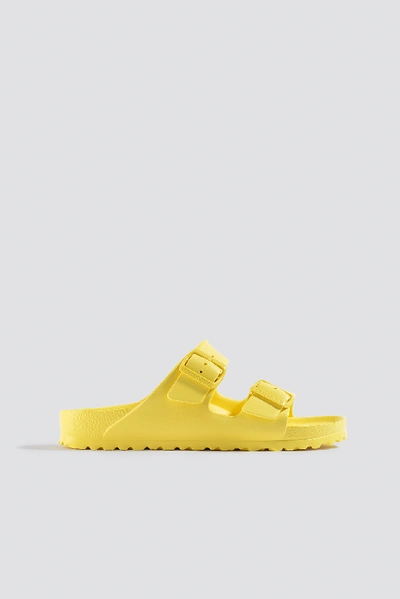 Birkenstock Women's Arizona Essentials Eva Two-strap Sandals From Finish Line In Yellow/yellow