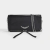 Zadig & Voltaire Rock Grained Bag In Black