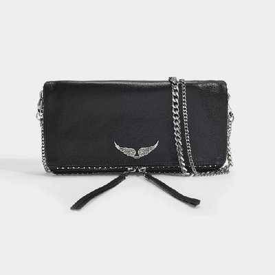 Zadig & Voltaire Rock Grained Bag In Black