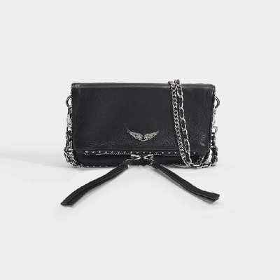 Zadig & Voltaire Nano Studded Mini Bag In Black