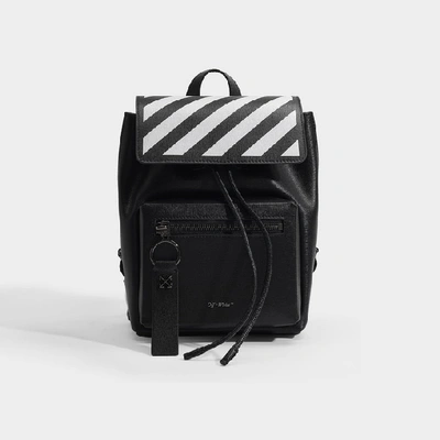 Off-white Diag Binder Backpack In Black