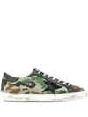 GOLDEN GOOSE SUPER-STAR CAMOUFLAGE trainers