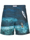 ORLEBAR BROWN BULLDOG DEEP SEA PRINT SWIM SHORTS