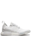 Adidas Originals Nmd_r1 Primeknit Sneakers In White