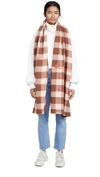 ACNE STUDIOS Cassiar Check Scarf