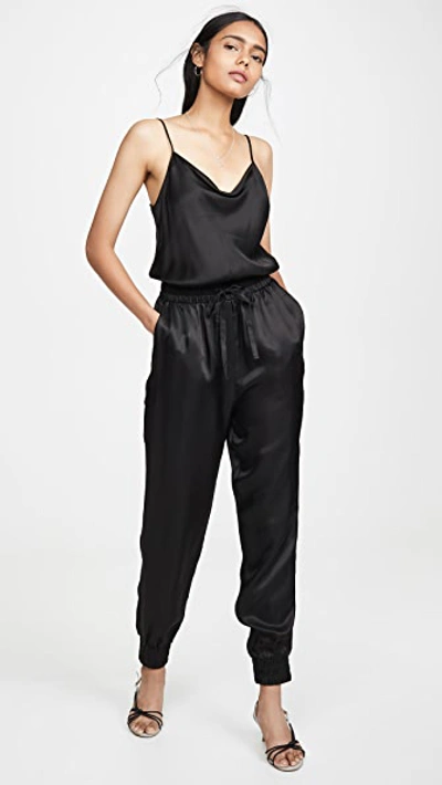 Cinq À Sept Tous Les Jours Finnley Jumpsuit In Black