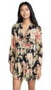 ZIMMERMANN ESPIONAGE FLUTED ROMPER