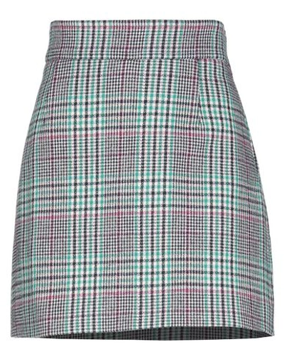 Sandro Knee Length Skirt In Green