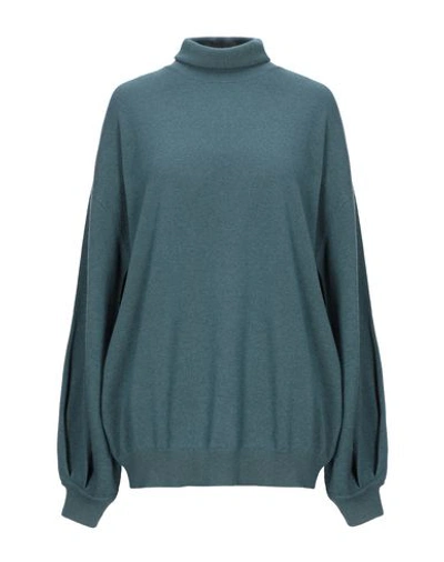 Brunello Cucinelli Cashmere Blend In Slate Blue