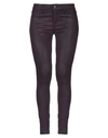 Articles Of Society Denim Pants In Deep Purple