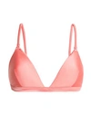 Zimmermann Bikini In Salmon Pink