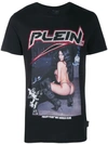 Philipp Plein Hot Angels T-shirt In Black