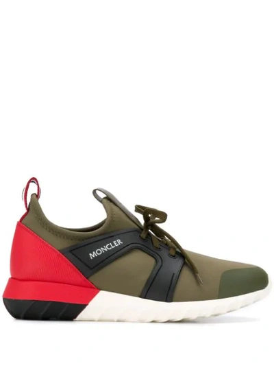 Moncler Emilien Trainers In Green