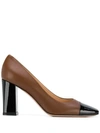 GIANVITO ROSSI TOE CAP PUMPS