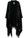 WOOLRICH OVERSIZED PONCHO CAPE