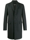 DSQUARED2 SINGLE-BREASTED COAT