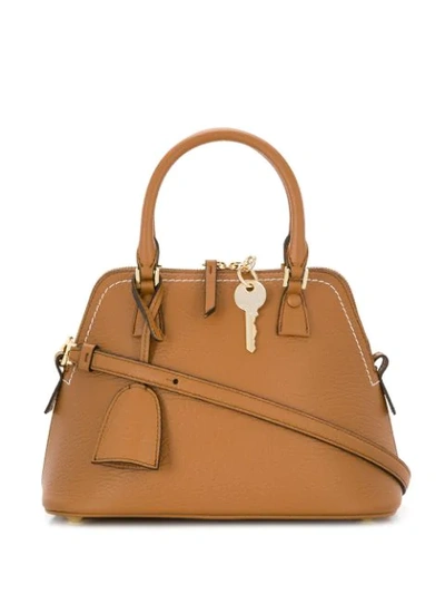 Maison Margiela 5ac Mini Bag In H7844 Brown