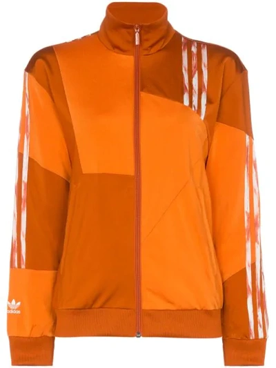 Adidas By Danielle Cathari X Daniëlle Cathari Firebird Track Jacket In Orange