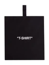 OFF-WHITE OFF-WHITE T-SHIRT-PRINT POUCH BAG - 黑色