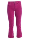 J BRAND Selena Mid-Rise Velvet Bootcut Jeans