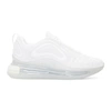Nike White Air Max 720 Sneakers In White/mtlc Platinum