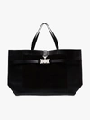 ALYX 1017 ALYX 9SM BLACK BUCKLE TOTE BAG,AAWTB0002LE0114126423