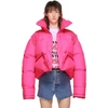 VETEMENTS VETEMENTS PINK DOWN PUFFER JACKET