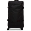 EASTPAK BLACK LARGE TRANS4 SUITCASE