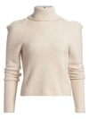 A.L.C Maura Puff-Sleeve Turtleneck Sweater
