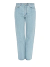 APC FIVE POCKET RELAXED CROP JEANS