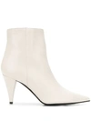 MARC ELLIS POINTED ZIP-UP BOOTS