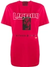 Diesel X La Casa De Papel Lisboa Printed T-shirt In Red