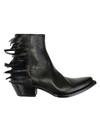 SAINT LAURENT SAINT LAURENT FRINGED ANKLE BOOTS