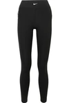 NIKE PRO AEROADAPT RIBBED STRETCH LEGGINGS
