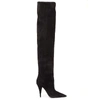 SAINT LAURENT SAINT LAURENT OVER THE KNEE HIGH HEELED BOOTS