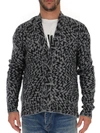 SAINT LAURENT SAINT LAURENT PATTERNED CARDIGAN