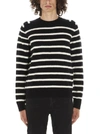 SAINT LAURENT SAINT LAURENT STRIPED SWEATER