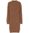 ACNE STUDIOS RIBBED-KNIT WOOL MIDI DRESS,P00409058