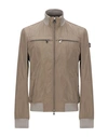 Peuterey Jackets In Dove Grey
