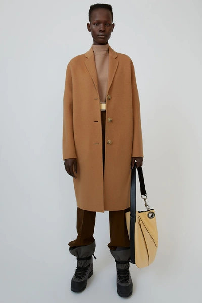 Acne Studios Tailored Coat Camel Brown