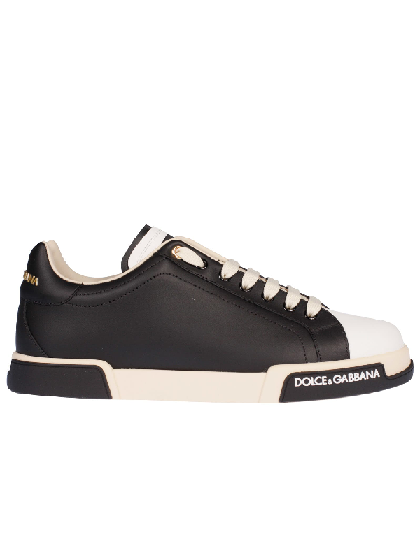 Chaussures Dolce&Gabbana Homme Basse En Cuir - Taille 41, Blanches, Neuves Avec Défauts