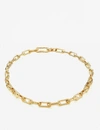 Monica Vinader Alta Capture Charm 18ct Gold-vermeil Link Necklace In 18 Ct Gold