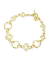 ARMENTA 18K YELLOW GOLD LINK BRACELET,PROD178860054