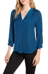 VINCE CAMUTO RUMPLE FABRIC BLOUSE,9129008